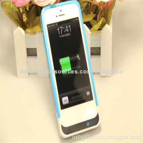 Emergency Mobile Phone Power Bank with structure of silicone and ABS, DC 1A output